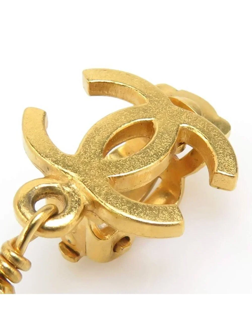 Chanel Earrings CC Logo